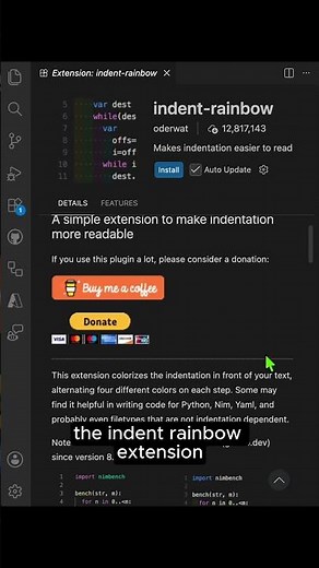 📏 Code Indentation Made Easy #VSCode