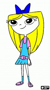 Megan coloring page, printable Megan