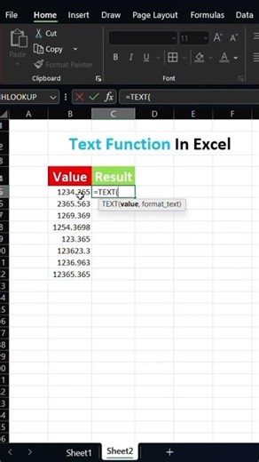 Text value function in excel sheet ✅✅#shorts #shortvideo #excel #edexcel #excelformulas #ytshorts