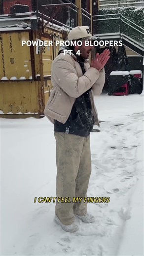 powder promo bloopers pt. 4 #bloopers #bts #funny