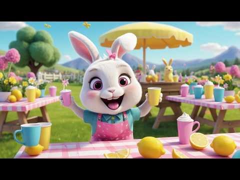 Bunny’s Fresh Lemonade Stand 🐰🍋 AV1 | Summer Fun & Counting Song for Kids