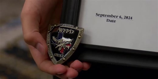 Teen recognized by WFPD for generous donation