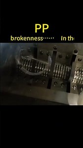 What do you think about the crushing process of PP plastic? #injectionmolding #machine
