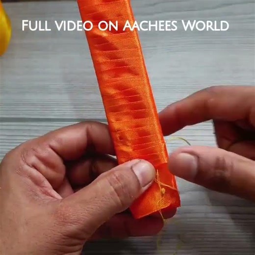 Ribbon Flower making..