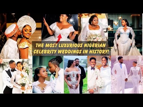 Top 10 Nigerian Celebrity Weddings That Redefined Luxury and Glamour – You Need To See!