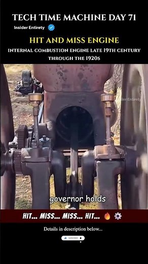 How Early Engines Controlled RPM Without Electronics! #engineering #techinnovation #engine