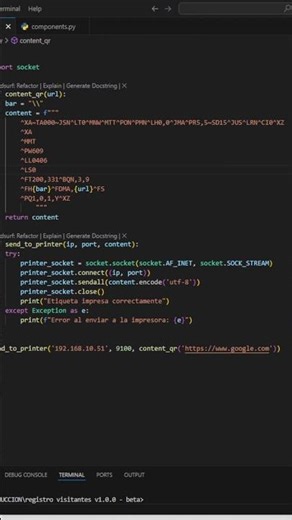 Imprimir usando Python y #zpl