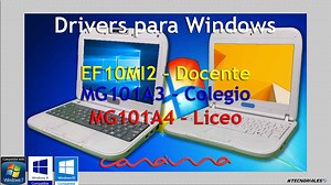 Drivers para laptop Canaima (Windows)