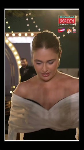 Yuvika Chaudhary Stuns In A Statement Outfit With Effortless Elegance | #ChetakScreenAwards