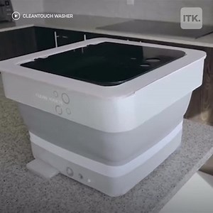 134K views · 73 reactions | This is a traveling washing machine 識 More from the world of tech on ITK: https://bit.ly/3fB55LE | In The Know | Facebook