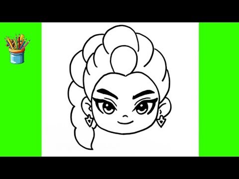 How to Draw Rumi 🌟 | Easy Step by Step Drawing Tutorial for Kids (Cute & Beginner Friendly)