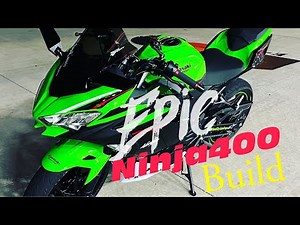 Every UPGRADE on my 2022 Ninja400 (Ridiculous BIKE)