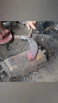 How to make the billhook knife making process