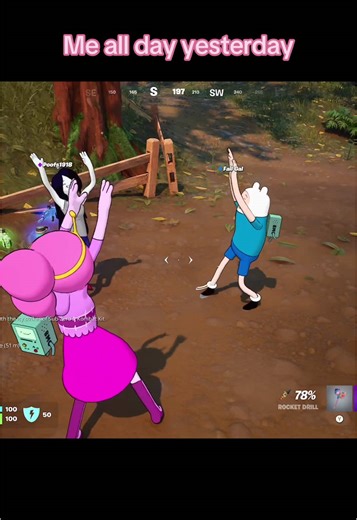 Adventure Time Dance Fun with Cartoon Characters