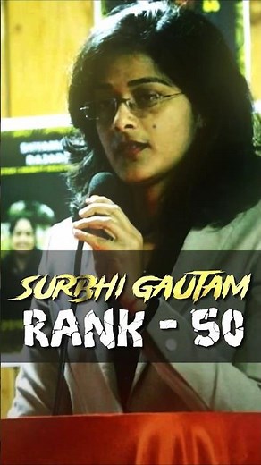 IAS Surbhi Gautam: A Journey You Can't Miss! | UPSC 2 LBSNAA | #shorts