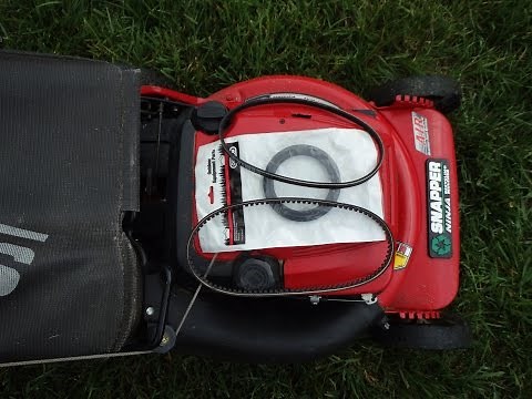 Snapper Big Six Ninja Lawn Mower Model NFRP216012E - Replacing Drive Belt Part I - July 12, 2016