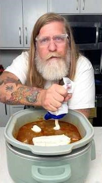 Super Simple Slow Cooker Stew Meat Stroganoff