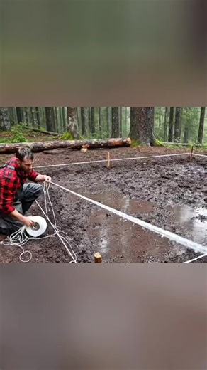 Building a Cozy Log Cabin by the River