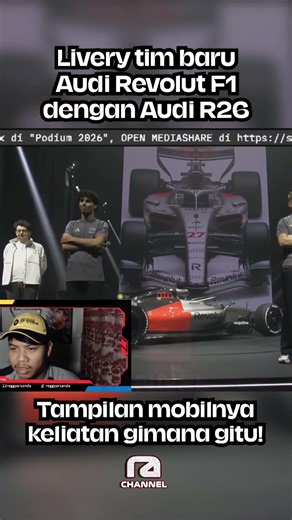 The new team has released its car! The Audi Revolut F1 livery is 7/10!😍 What's your score?😎- F1 2...