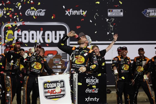 Richmond winner Austin Dillon reveals he has been racing with a broken rib in recent NASCAR races