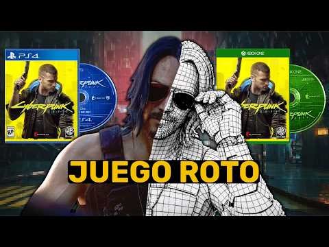 CYBERPUNK 2077 was terrible on PS4 and XBOX ONE