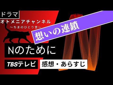 【ドラマ】TBSドラマ「Nのために」【感想・あらすじ】