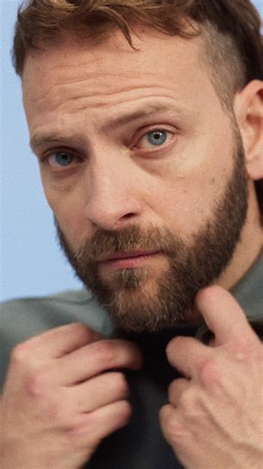 Stone Island on Instagram: "Community as a Form of Research. Alessandro Borghi wears 1200027 Performance Flannel from the Stone Island Ghost collection: a zip-up overshirt with wind and water resistance, made in a light carded wool nylon flannel. Ghost pieces, derived from the concept of camouflage, are totally monochromatic. Even the Stone Island badge is created in a special monocolour version to blend in with the garment. @alessandro.borghi #StoneIslandAW25 #TheCompassInside"