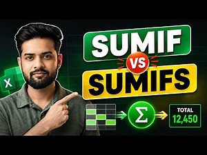 Learn SUM, SUMIF & SUMIFS in Excel | Complete Tutorial for Beginners | TechLoons