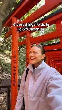 Top 8 best things to do in Tokyo Japan 🗼🇯🇵 #tokyo #japantravel