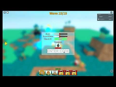 How to enter codes in All Star Tower Defense on Roblox!