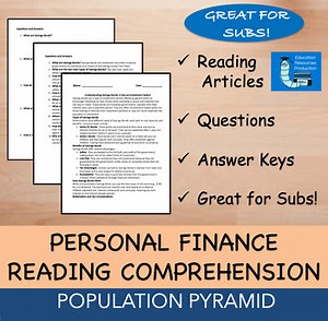 Population Pyramid - Personal Finance & Economics - Reading Comprehension