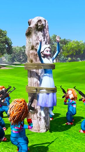 627K views · 3.3K reactions | GTA V- CHUCKY KIDNAPPED BABY ELSA - #shorts | Gangster Gaming | Facebook