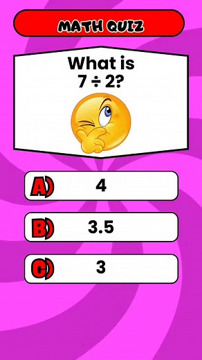Engaging Math Quiz for All Ages