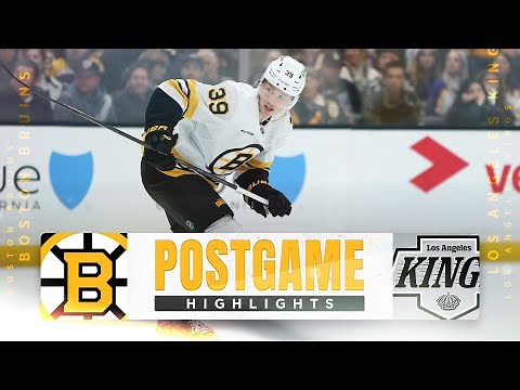 CONDENSED GAME: Boston Bruins vs. Los Angeles Kings - 11/21/2025