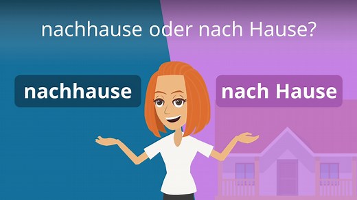 nachhause oder nach Hause? • Rechtschreibung