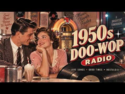1950s Doo-Wop Love Songs Radio | Original Oldies Romance Playlist