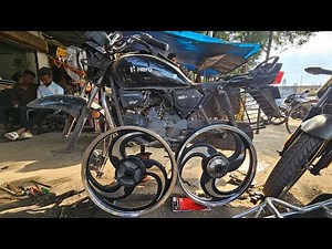 Splendor Alloy wheel / 100% Original Alloy / Splendor Full Modified #splendormodified