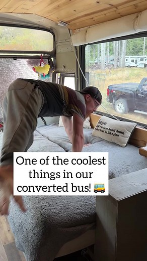 This is a MUST HAVE in any bus conversion! 🚌🧡 #buslife #busconversion #rvlifestyle #rvfamily #reelsviralvideo #reelsitfeelsit #rvliving | The Wanderlusters