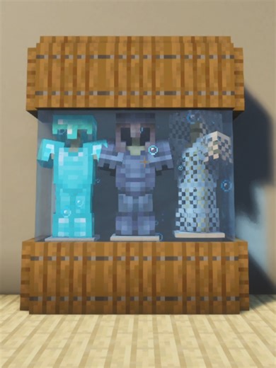 Creative Armor Stand Closet Design in Minecraft