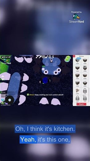 New Cake build mode kitchens and custom cakes explained #roblox #funny