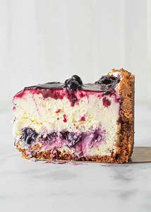 Blueberry And Lime Cheesecake With Biscoff Crust - The Scran Line