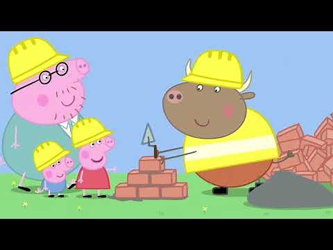 Peppa Pig Helps Build A New House 🏗️ ‪@PeppaPigOfficial‬