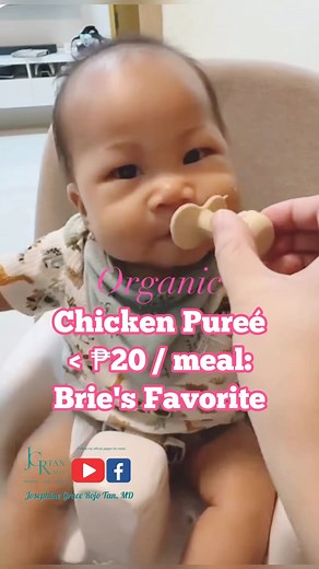 26K views · 498 reactions | Organic Chicken Puree less than ₱20 per baby meal | Dr. Josephine Grace Rojo Tan | Facebook