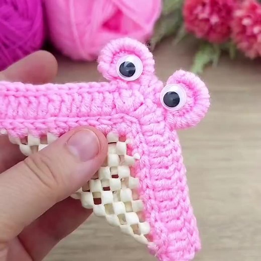 Hook Weaving Tutorial Sharing#Crochetweaving #handmade