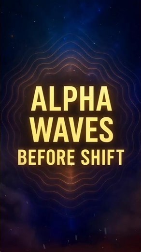 Alpha Signals Before a Quantum Shift | Short Meditation Insight