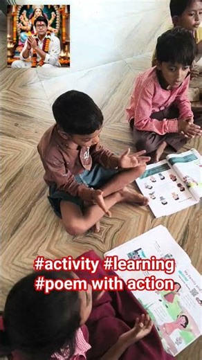 #activity #learning #poem with action "to little hands"