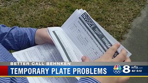 TEMPORARY TAG, LONG-TERM HEADACHES! Check out this Better Call Behnken investigation. This Riverview woman has received more than $1,500 in tolls from some crook using a temporary tag number that was issued in her name. Has this happened to you? #BetterCallBehnken #BCB #8OnYourSideInvestigation Read my report here: https://bit.ly/39qSoib | WFLA Shannon Behnken