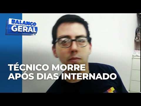 Técnico de informática cai de ônibus em movimento e família o encontra na UTI