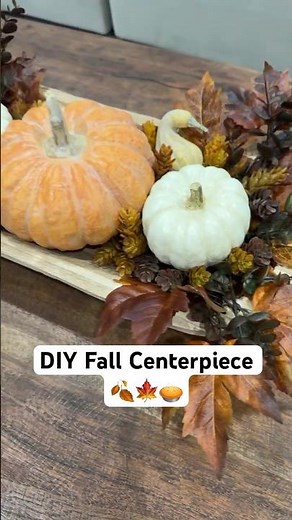 DIY Fall Centerpiece | Easy Fall Home Decor!
