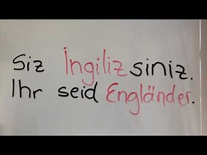 Das Verb "sein" im Türkischen - Türkische Grammatik